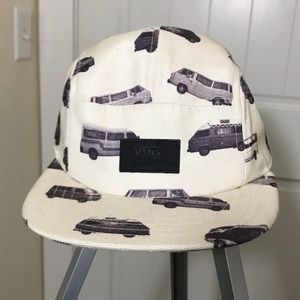 Tan/Cream Vans “Vans” Camp/Panel Hat